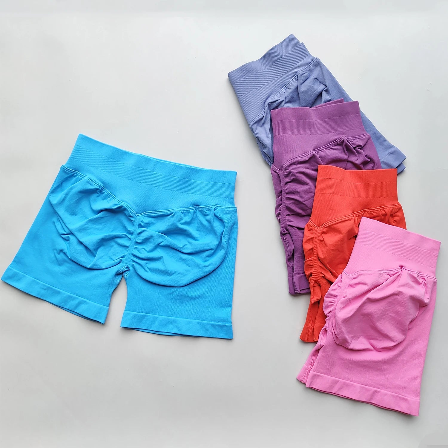 Seamless Impact Scrunch Gym Shorts for Women ATHLEXES