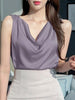 SilkCowl Elegant Satin Tank Top for Women ATHLEXES