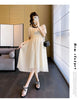Chic Summer Maternity A-Line Midi Dress ATHLEXES