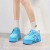 Pink Luxe Chunky Platform Sneakers for Women ATHLEXES