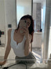 Chic Ribbed Button-Down Tank Top for Women ATHLEXES