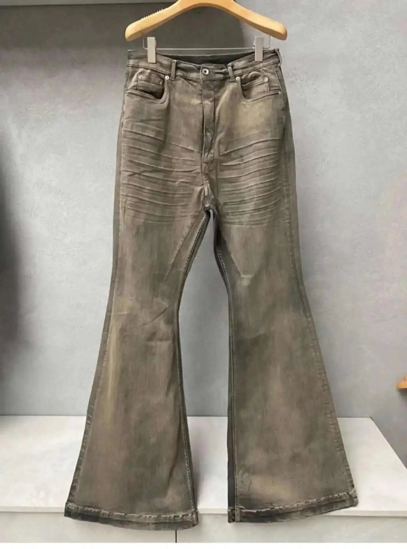 Vintage Style Wide Leg Men's Jeans ATHLEXES