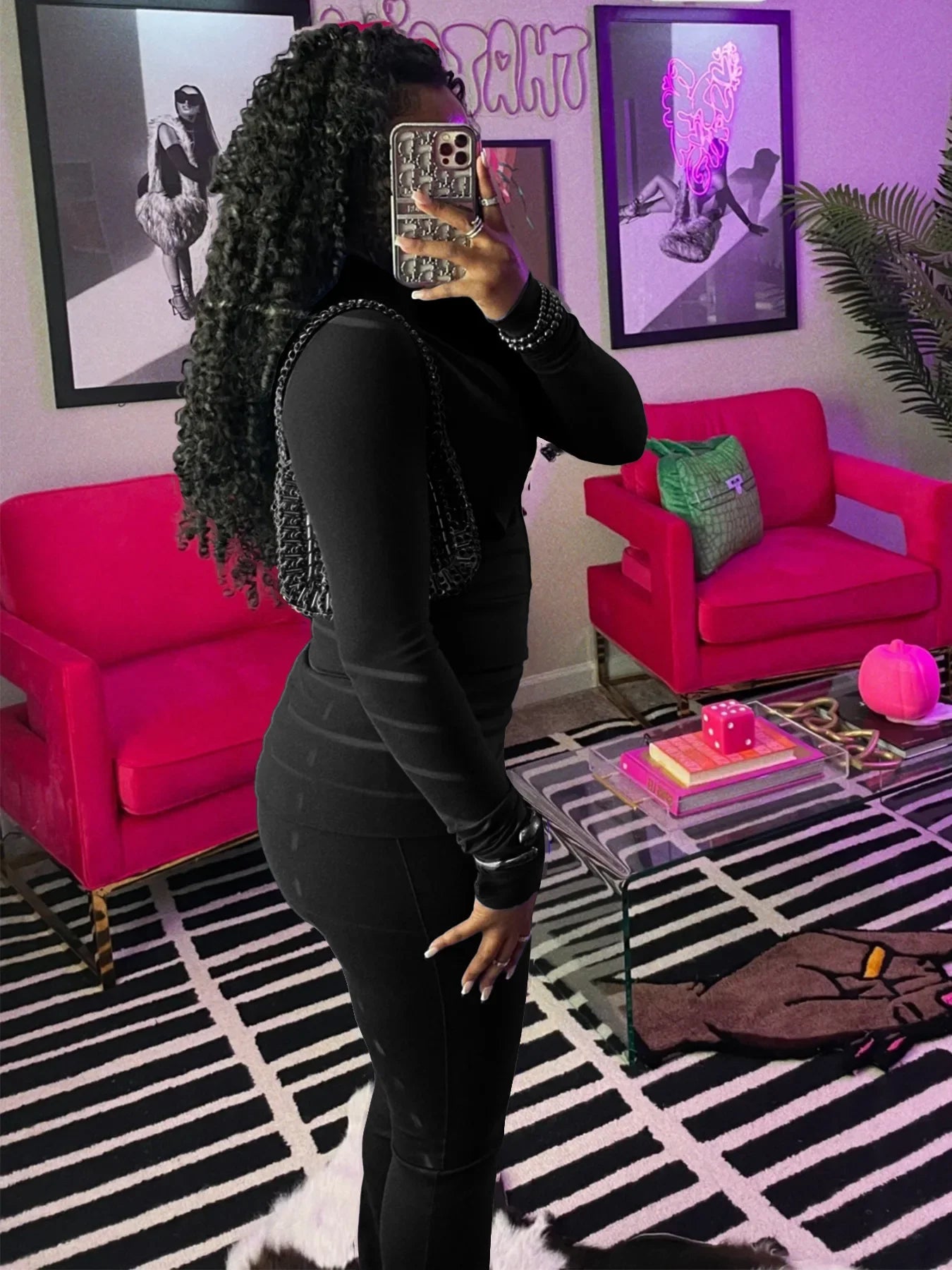 FAGADOER Casual Zip Pocket Crop Top & High Waist Leggings Set ATHLEXES