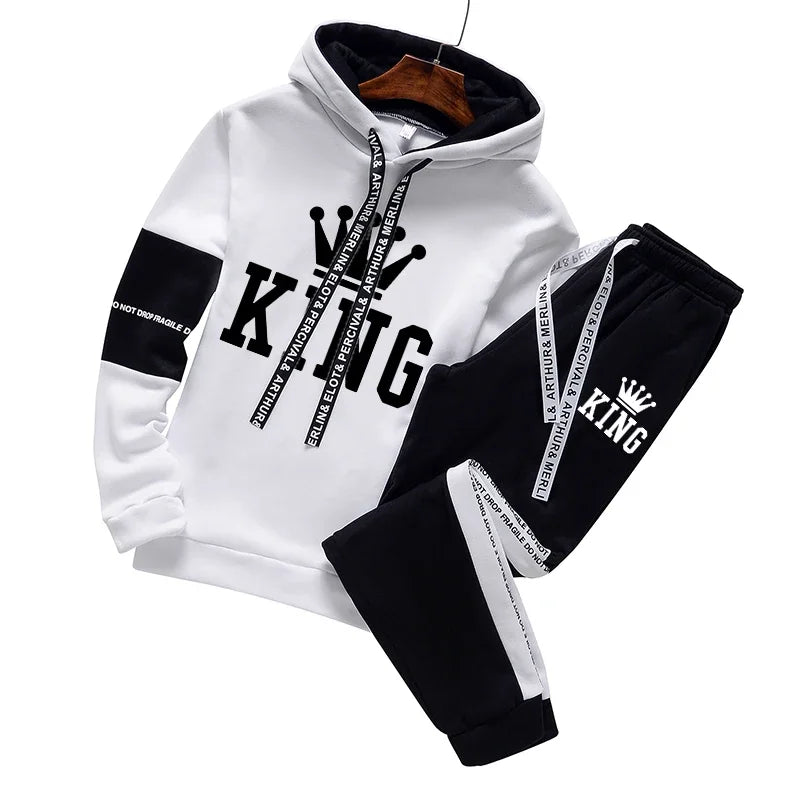 Premium Menâ??s Autumn Winter Tracksuit Set ATHLEXES