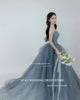 Enchanted Blue Fairy Tulle Prom Gown ATHLEXES
