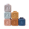 Montessori Baby Silicone Building Blocks Squeeze Stacker Toys ATHLEXES