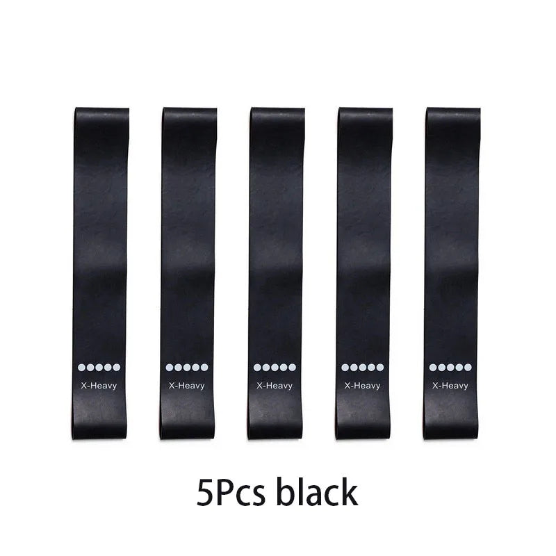 EliteFlex 5Pcs Yoga Resistance Bands Set ATHLEXES