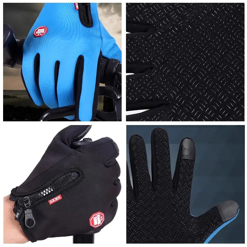 Autumn Warmth Anti-Slip Outdoor Cycling Gloves ATHLEXES