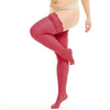 Luxe Lace Plus Size Stay-Up Thigh High Socks ATHLEXES