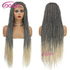 Goddess Twist Braided Lace Front Wig for Black Women ATHLEXES