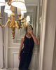 Elegant Knit Ribbed Maxi Dress with Pockets ATHLEXES