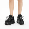 Gothic Chic Lace-Up Platform Ankle Boots ATHLEXES