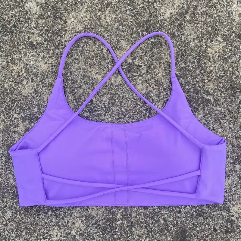 FitGlam Cross Back Sports Bra ATHLEXES