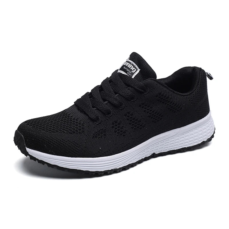 BreatheEasy Women's White Athletic Sneakers for Sport and Casual Wear ATHLEXES