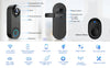 SmartGuard 1080P WiFi Video Doorbell Camera ATHLEXES