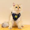 Reflective Cat Harness Set with Adjustable Leash for Small Pets ATHLEXES