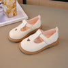 Charming Heart Princess Leather Flats for Kids ATHLEXES