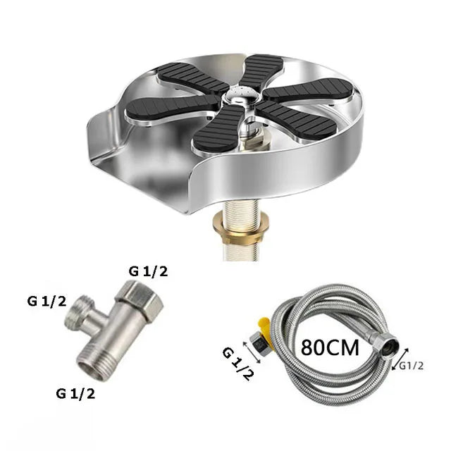 EcoClean Stainless Steel Cup Rinser ATHLEXES