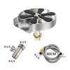 EcoClean Stainless Steel Cup Rinser ATHLEXES