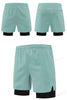 QuickDry 2-in-1 Zippered Gym Shorts for Men ATHLEXES