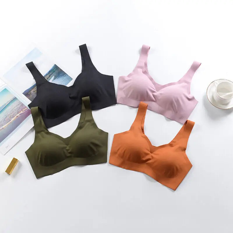 BreezeFit Seamless Ice Silk Sports Bra ATHLEXES