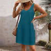 Summer Breeze Plus Size Pocket T-Shirt Dress ATHLEXES