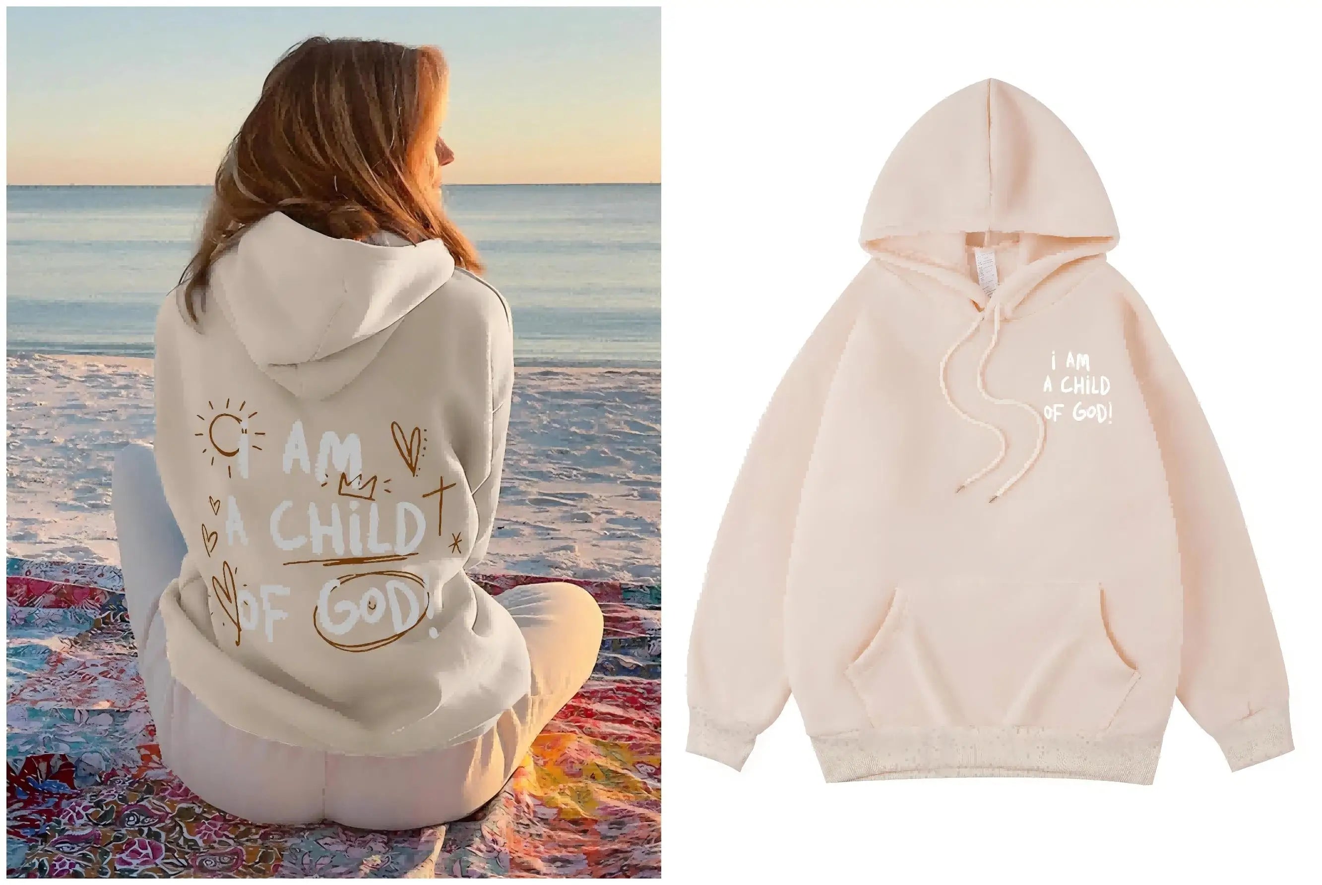 God's Love Fleece Hoodie for Women ATHLEXES
