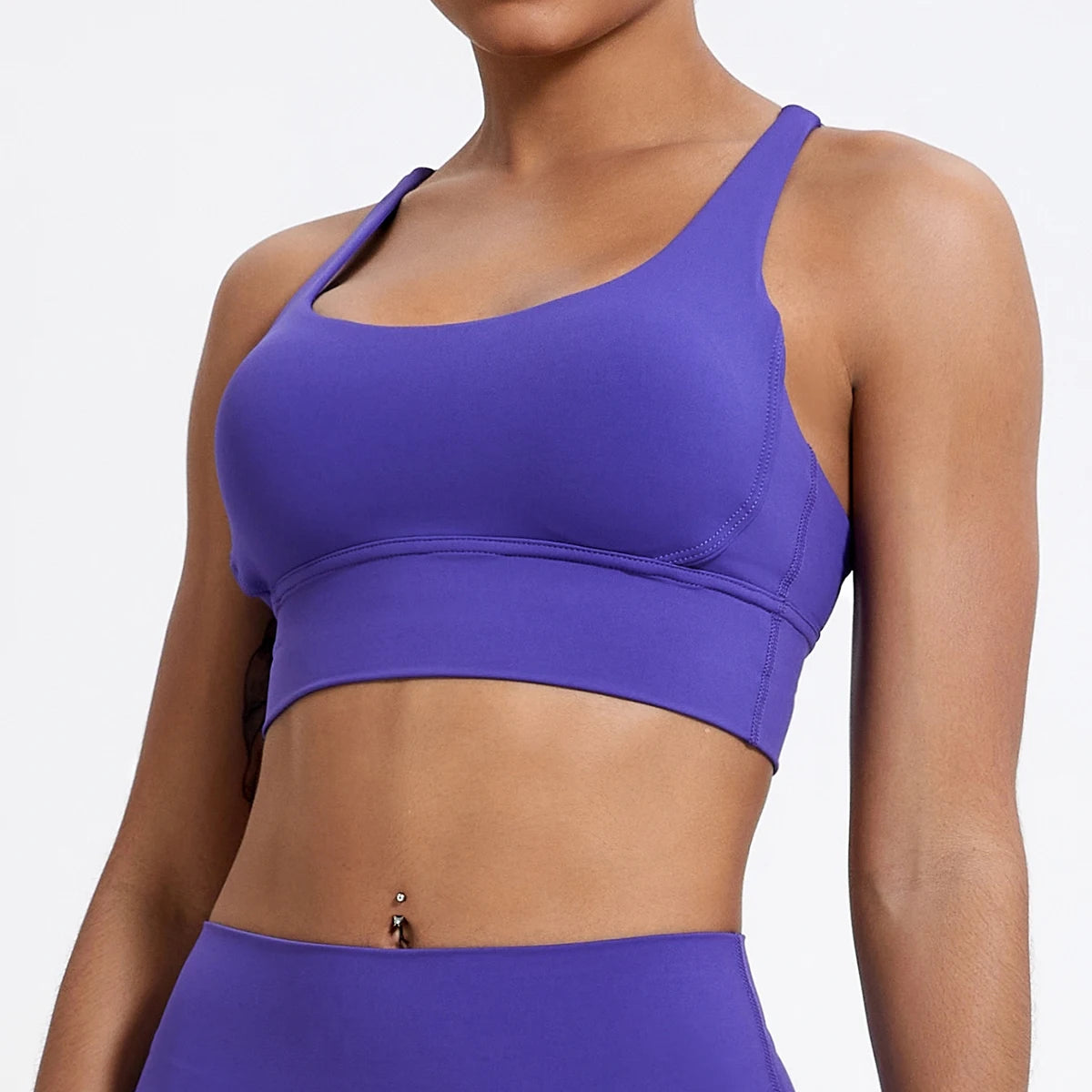 EliteFit Cross Back Sports Bra for Women ATHLEXES