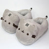 CozyPaws Plush Cartoon Cat Slippers ATHLEXES