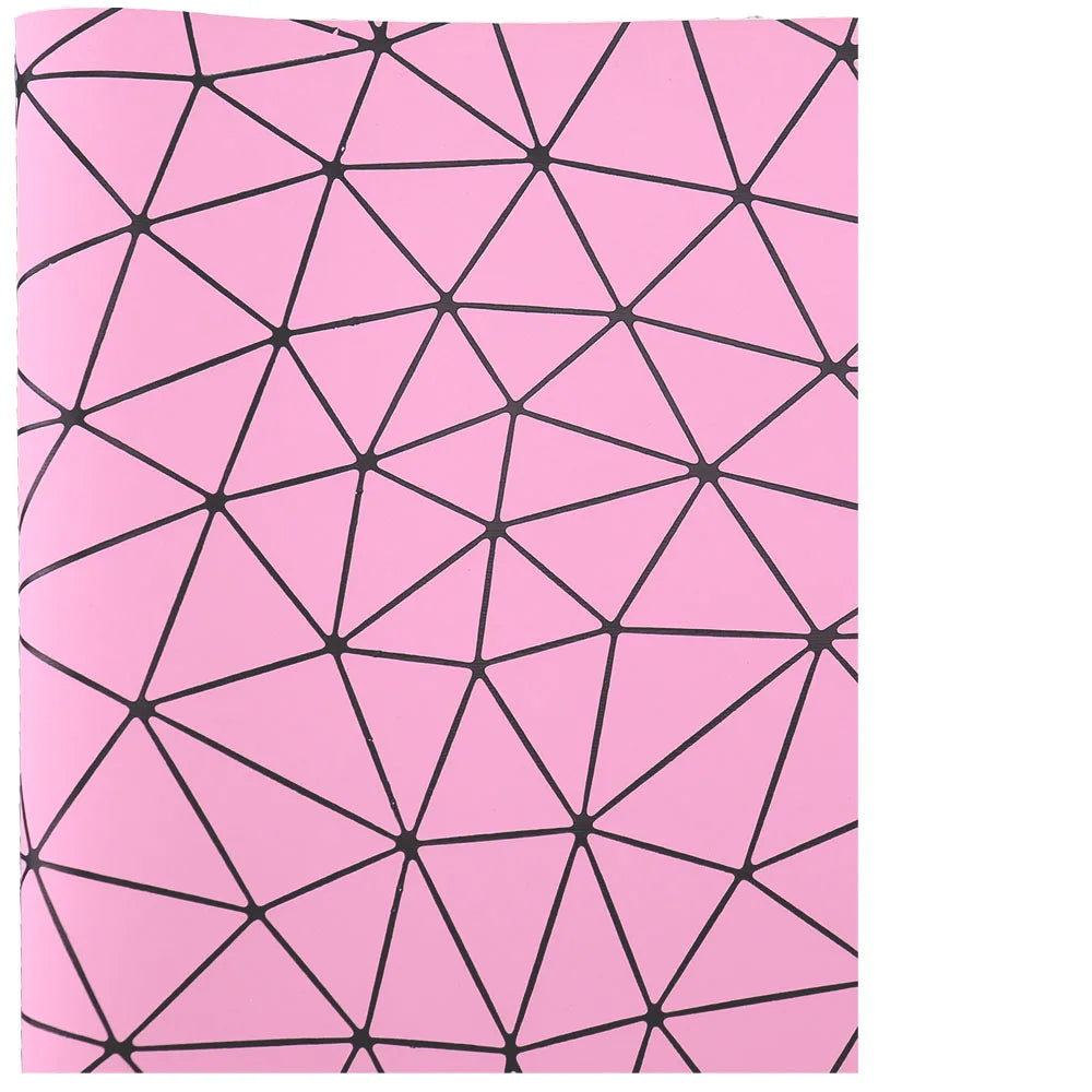 Elegant Pink Litchi Leather Vinyl Fabric Roll 30x132cm ATHLEXES