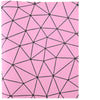 Elegant Pink Litchi Leather Vinyl Fabric Roll 30x132cm ATHLEXES