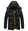 Luxury Windproof Down Jacket with Detachable Hood ATHLEXES