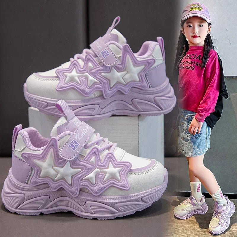StarStride Girls' Classic Sports Sneakers ATHLEXES