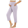 ComfortFit Maternity Yoga Capris with Pockets ATHLEXES