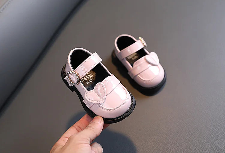 Crystal Elegance Mary Janes for Girls - Anti-Slippery Flats ATHLEXES