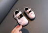 Crystal Elegance Mary Janes for Girls - Anti-Slippery Flats ATHLEXES