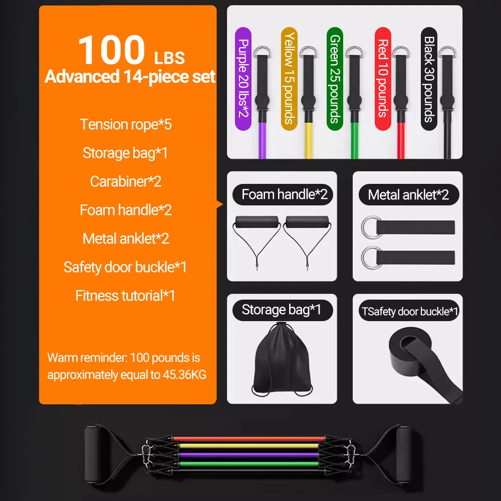 EliteFlex Resistance Bands Training Set ATHLEXES