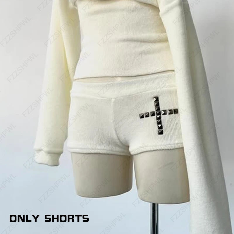 Gothic Chic Boat Neck Long Sleeve Top for Women ATHLEXES