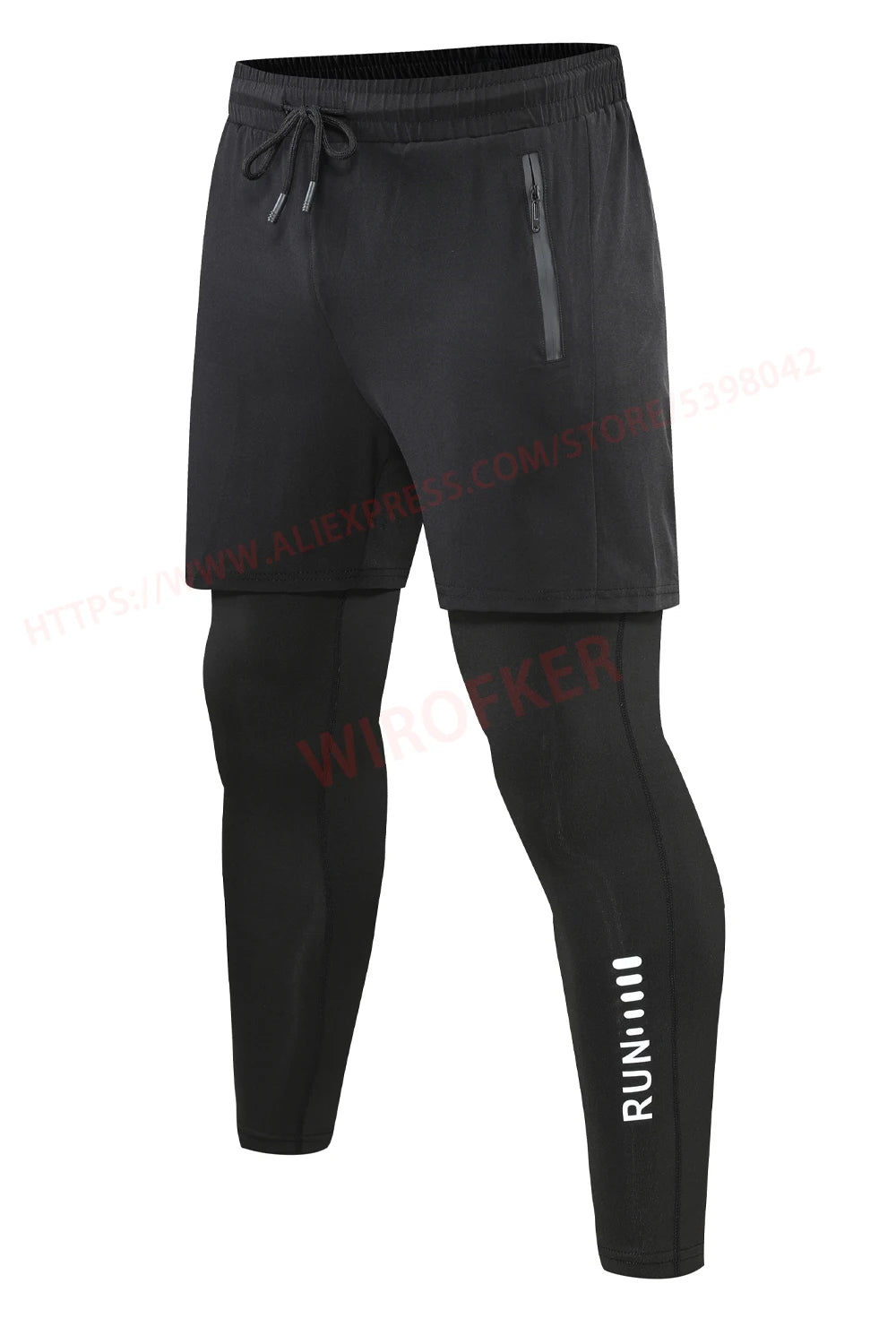 DualLayer Performance Running Trousers with Pockets ATHLEXES