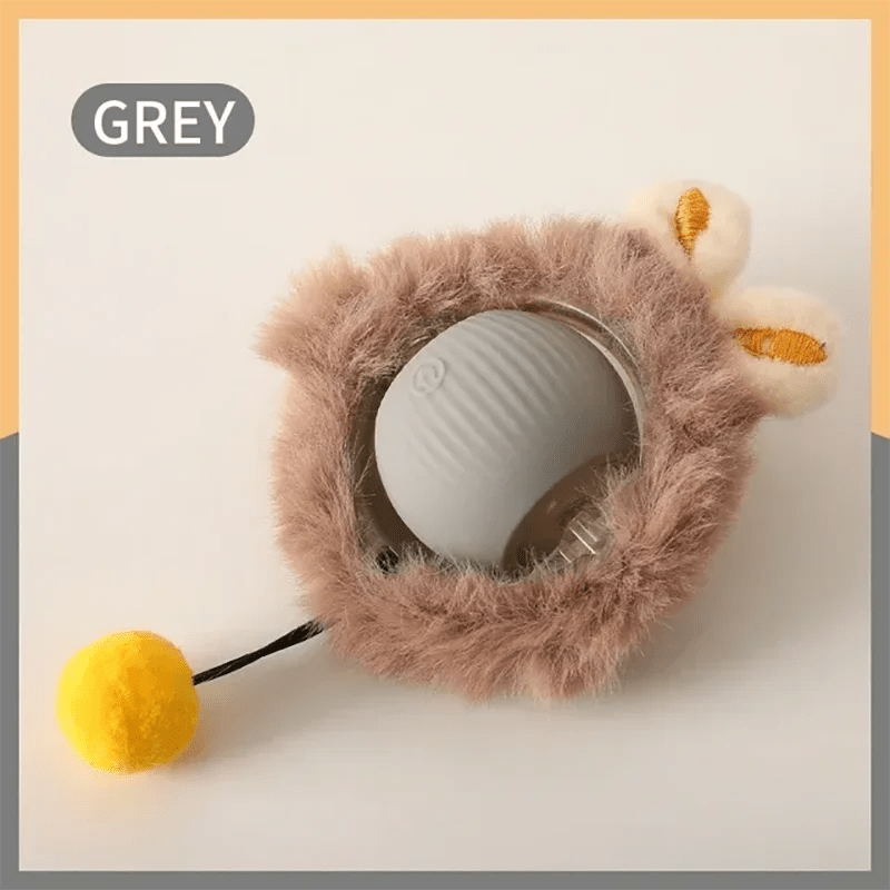 Interactive Cat Toys Ball Auto Electric Rolling Ball Toys for Cats/Kitty Pets Smart Automatic Teaser USB Rechargeable ATHLEXES