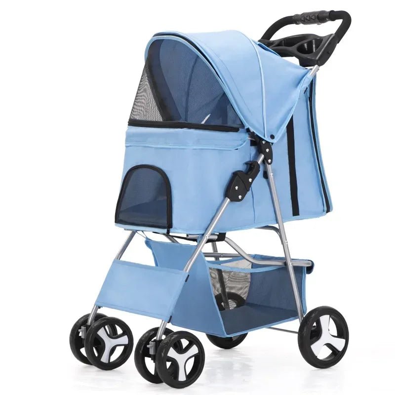 DTC-804 Portable Pet Stroller with Sunroof ATHLEXES