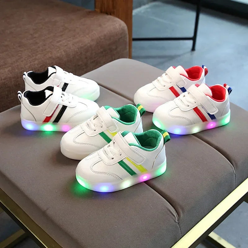 Luminous Kids LED Sneakers for Boys and Girls ATHLEXES