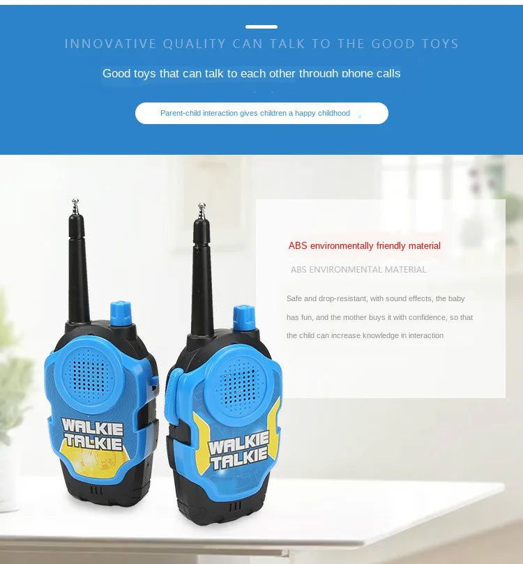 2PCS Mini Wireless Walkie Talkies for Kids ATHLEXES