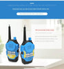 2PCS Mini Wireless Walkie Talkies for Kids ATHLEXES