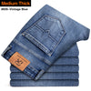 Classic Fit Stretch Denim Trousers for Men ATHLEXES