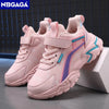 Chic Pink Leather Shoes for Active Girls ATHLEXES