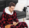 CozySleeve Oversized Flannel Hoodie Blanket for All Seasons ATHLEXES