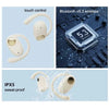 HAOMA Wireless Bluetooth Touch Earbuds with Mic ATHLEXES