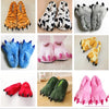 CozyPaws Plush Dinosaur Slippers for Home ATHLEXES