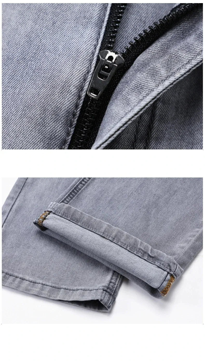 SummerFit Men's Stretch Denim Trousers ATHLEXES